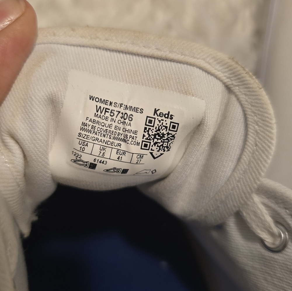 NWOT KEDS platform tennis shoes - Picture 6 of 6